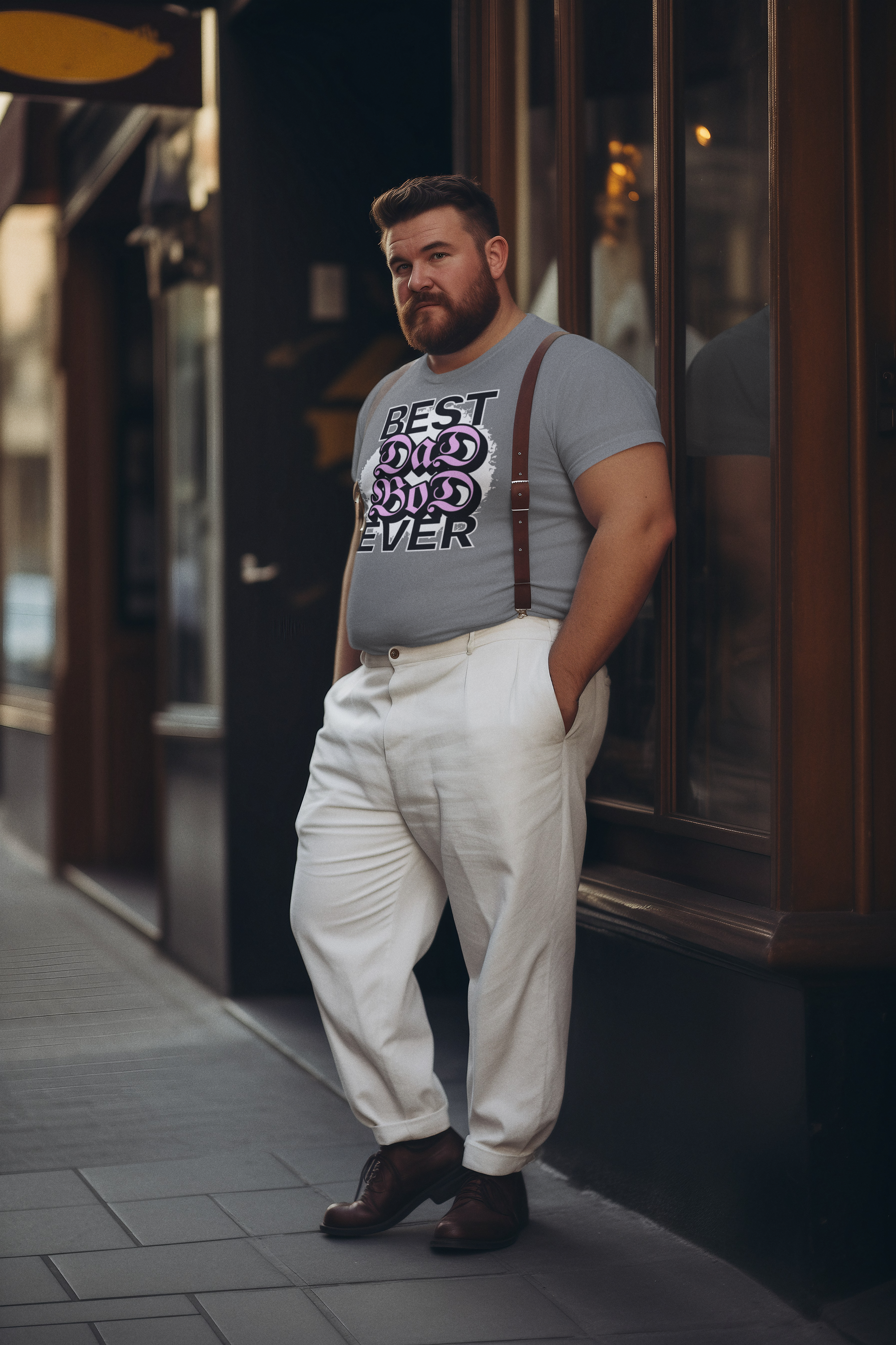 Best Dad Bod Ever funny shirt - photo 4