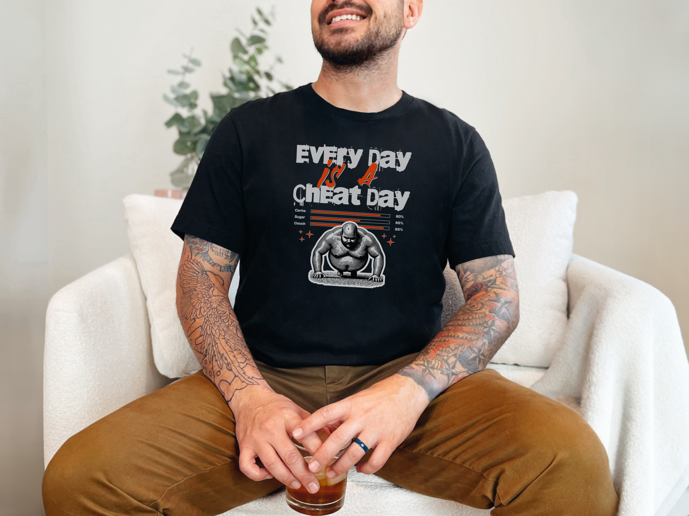 Every Day Is A Cheat Day funny shirt - photo 5