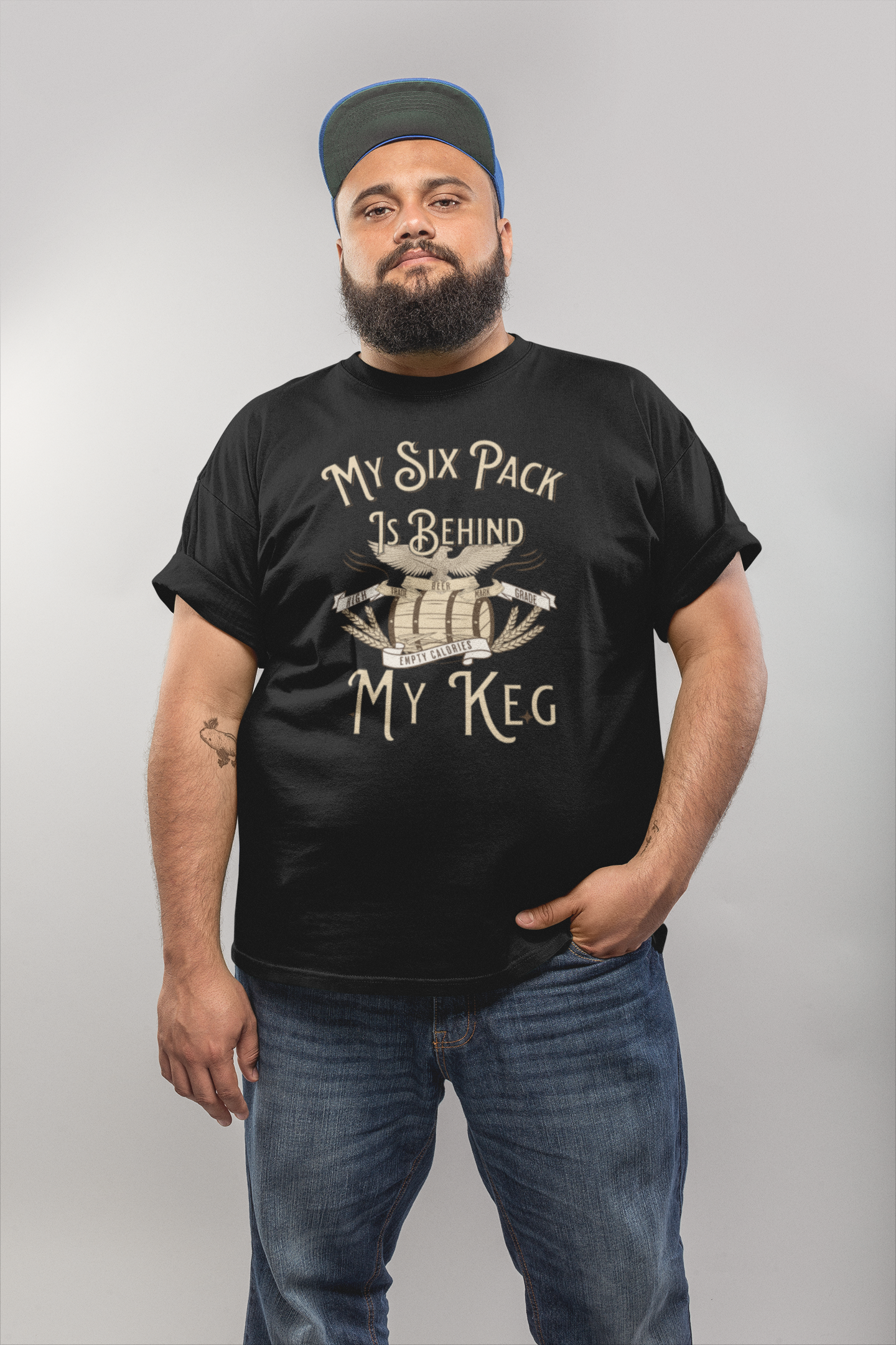 My Six Pack is Behind my Keg funny shirt - photo 4