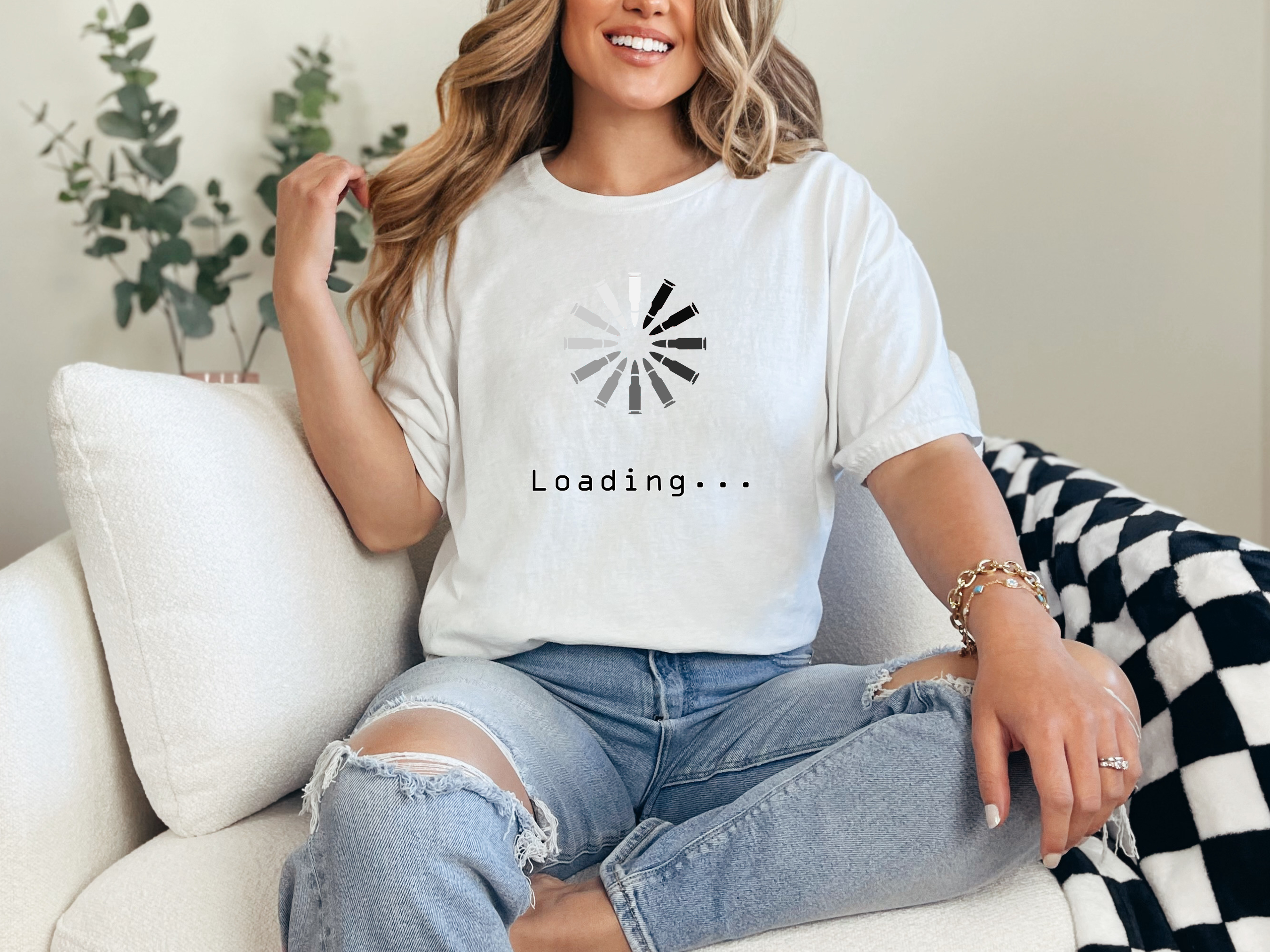 Loading Bullets Icon funny shirt - photo 2