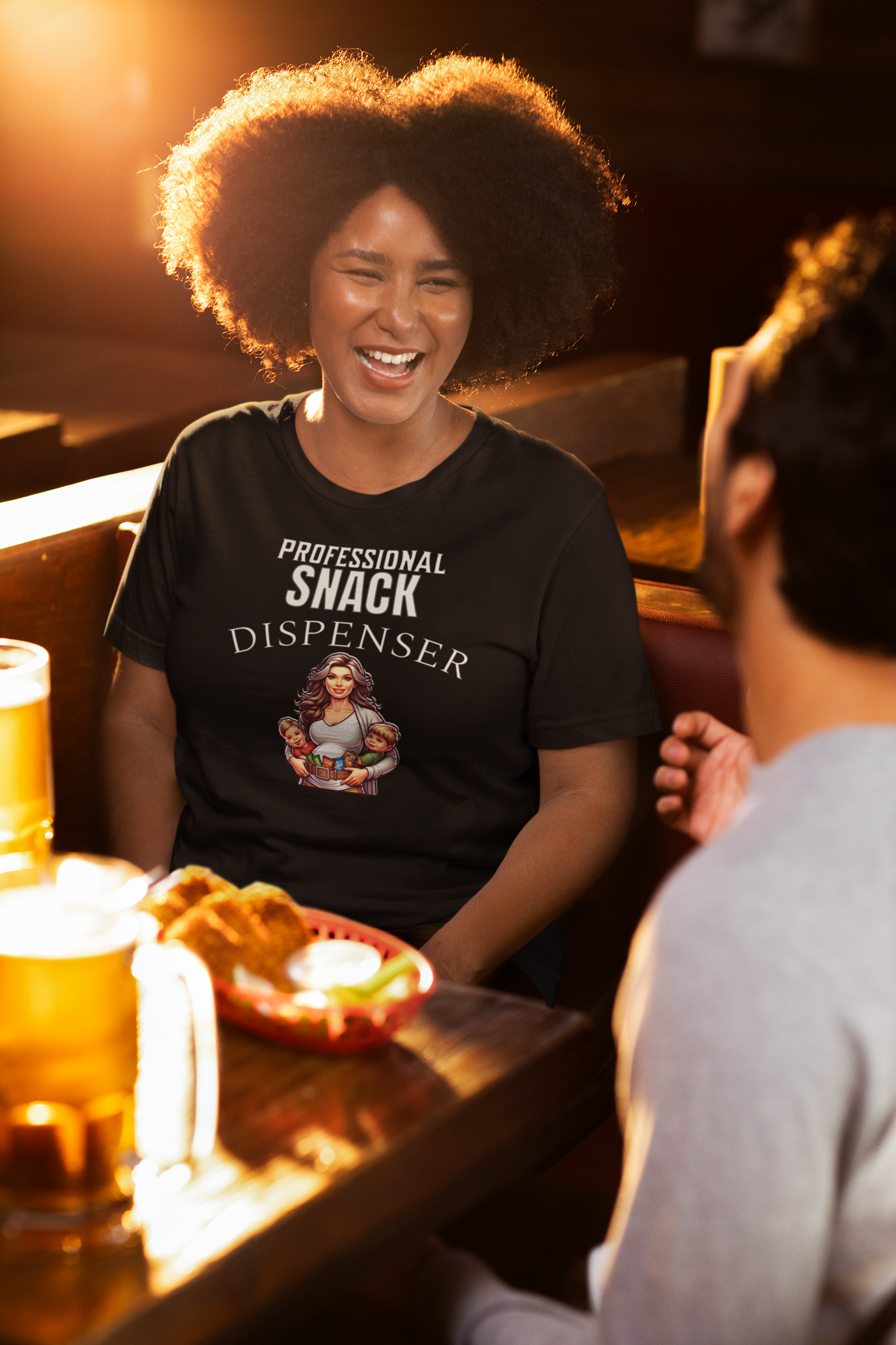 Professional Snack Dispenser Lighter Skin funny shirt - photo 3