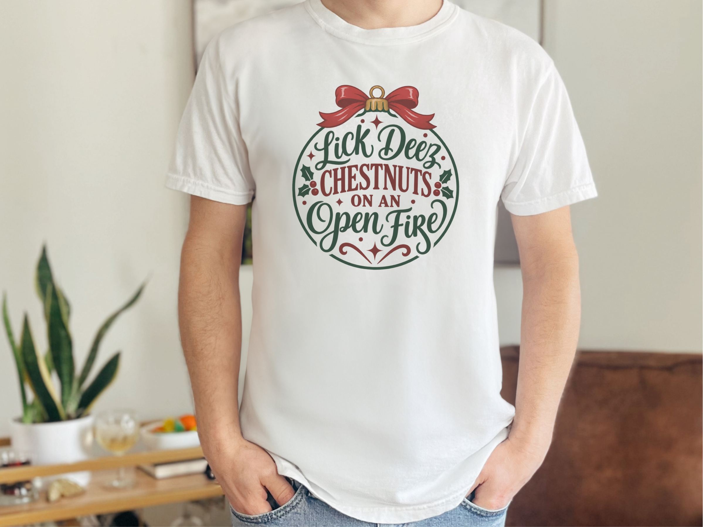 Lick Deez Chestnuts Ornament