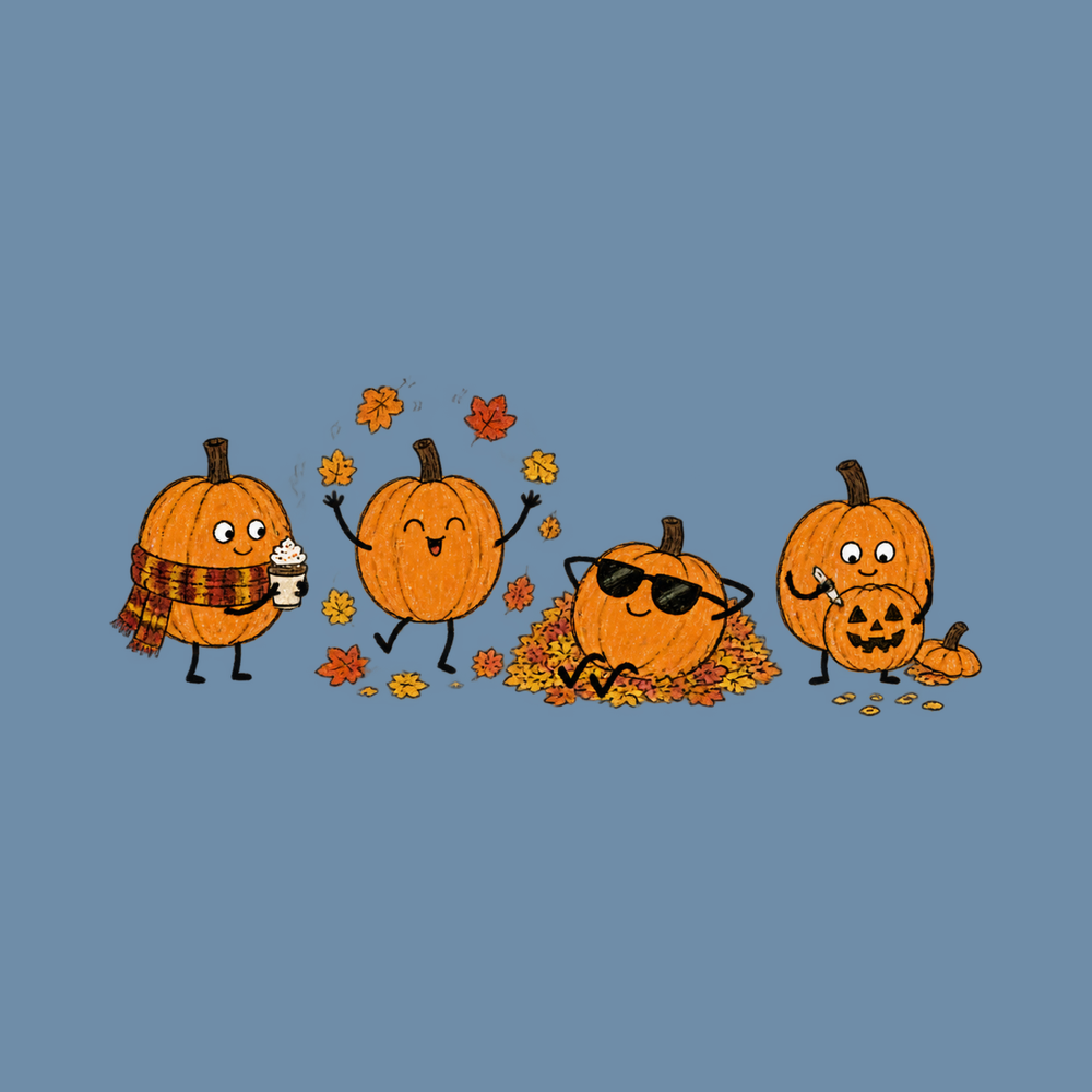 Funny Pumpkin Fall Activities Cozy Fall T-Shirt Spice Lover Shirt