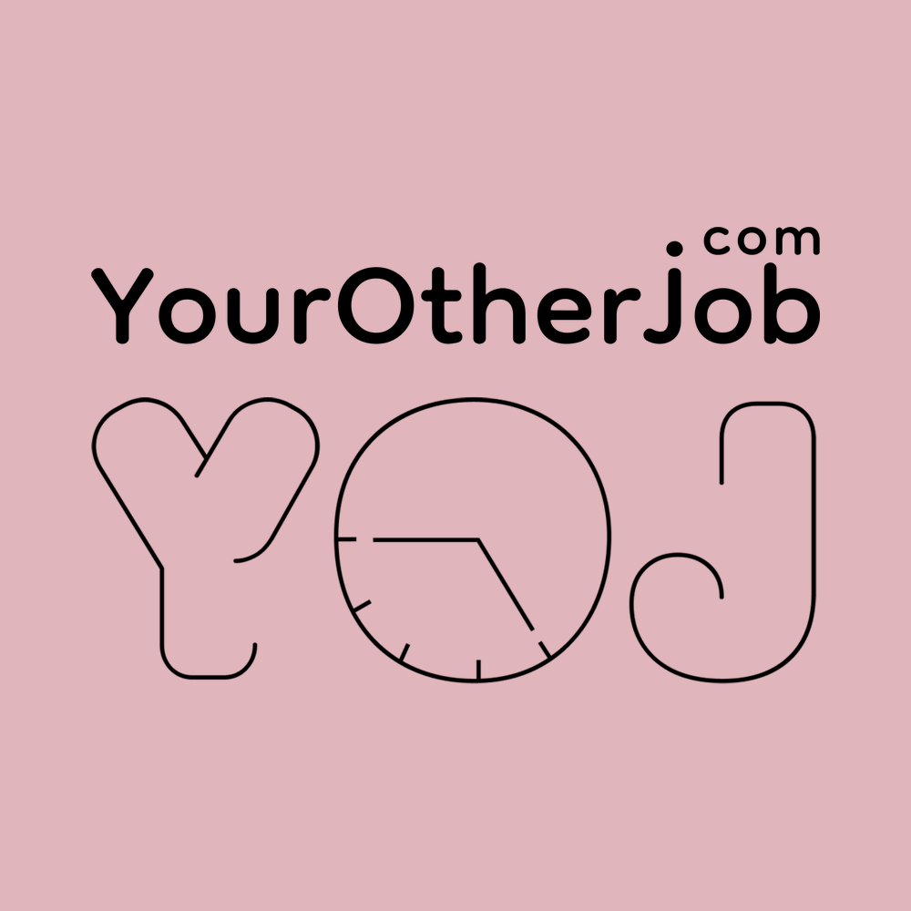 Yourotherjob Logo Comfort Colors Heavyweight Garment Dyed T-Shirt