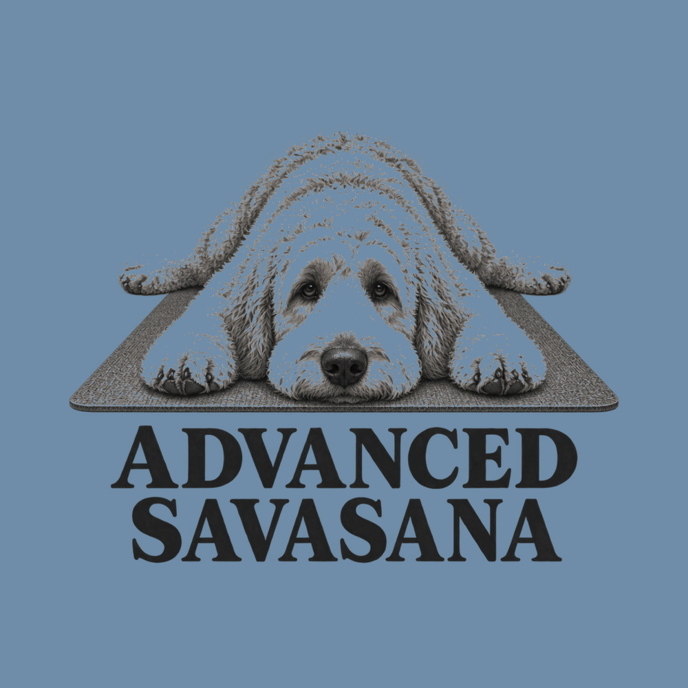 Advanced Savasana Goldendoodle Shirt Funny Yoga Lover Gift