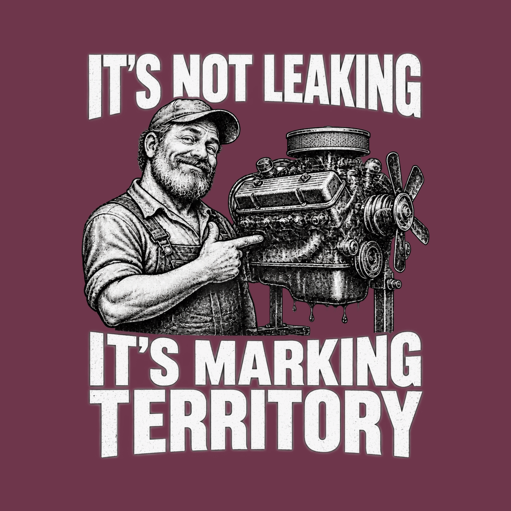 Smiling Mechanic Dripping Engine Mechanic Shirt Auto Shop Tee