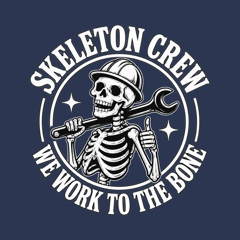 Skeleton Crew Construction Worker