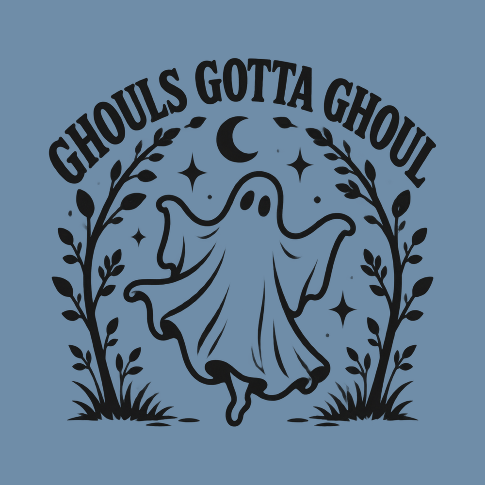 Ghouls Gotta Ghoul Ghost Wreath Halloween Shirt Spooky Season Tee